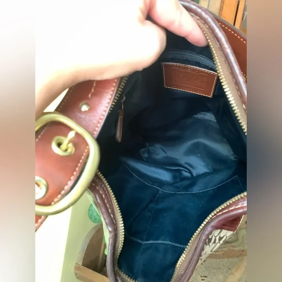 COACH Vintage Holiday patchwork Bleeker limited crossbody bag 11356 - Picture 5 of 16